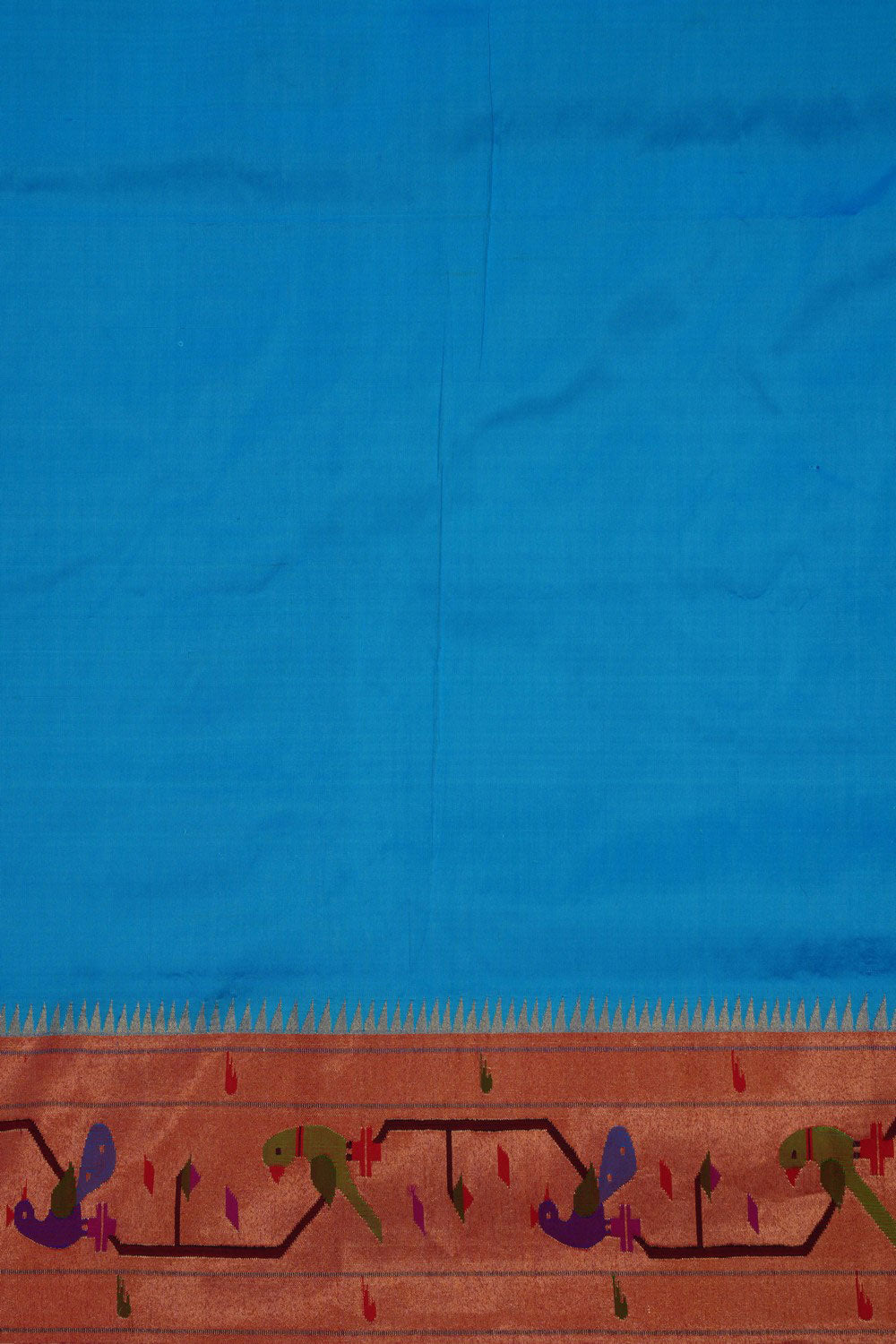 Image of Paithani Blue Saree